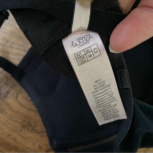 La Senza 36 C super padded rhinestone bra - Picture 5 of 6